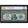 Image 1 : 1899 $5 Chief Silver Certificate PCGS 25