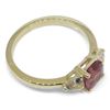 Image 5 : Stunning 0.88 Ct Natural Tourmaline/Sapphire Ring