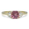 Image 6 : Stunning 0.88 Ct Natural Tourmaline/Sapphire Ring