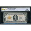 Image 1 : 1928 $100 Gold Certificate PCGS 58
