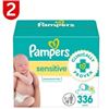 Image 1 : NEW 336 WIPES PAMPERS SENSITIVE WIPES