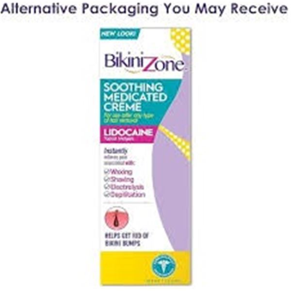 NEW 2 X 28G BIKINIZONE SOOTHING MEDICATED CREME