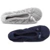 Image 1 : NEW 2 PACK ISOTONER LIGHT GREY NAVY 9.5-10.5 BALLE