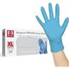 Image 1 : NEW 100 GLOVES XL SYNGUARD NITRILE EXAM GLOVES