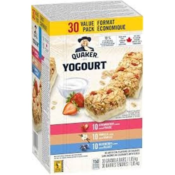NEW 1.05KG QUAKER YOGURT VARIETY PACK