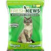 Image 1 : NEW FRESH NEW RECYCLED PAPER CAT LITTER 12LB BAG