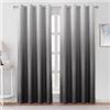 Image 1 : NEW WITH BAG HOMEIDEAS BLACKOUT OMBRE DRAPES