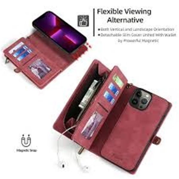 NEW DEFENCASE WITH WALLET ATTACHMENT PHONE CASE