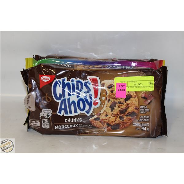 NEW 3 X 251G CHIPS AHOY VARIETY PACK