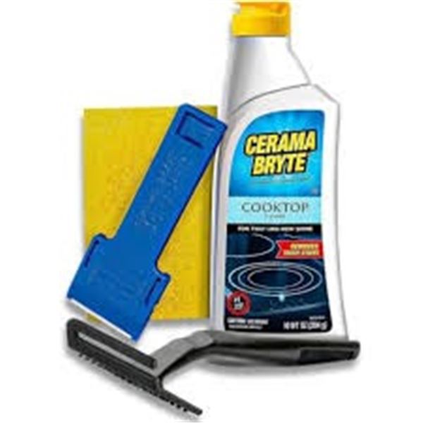 BRAND NEW CERAMA BRYTE CLEANING KIT CERAMIC COOKTO