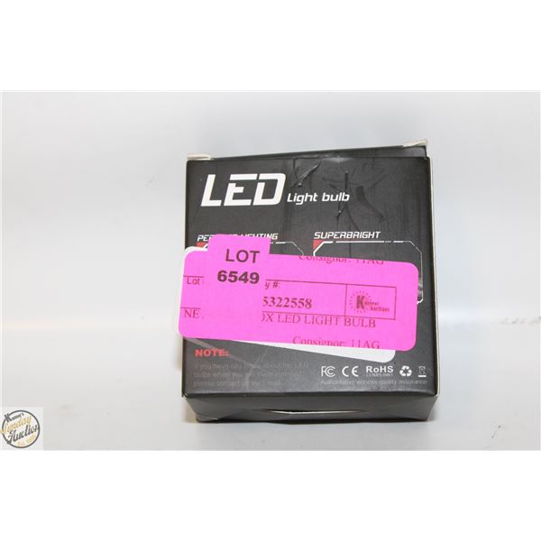 NEW WITH BOX LED LIGHT BULB