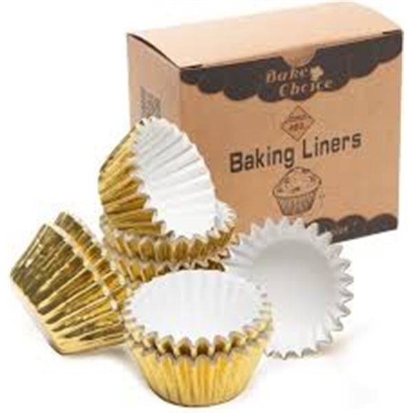 NEW 400 CUPS BAKE CHOICE CUPCAKE LINERS MINI SIZE