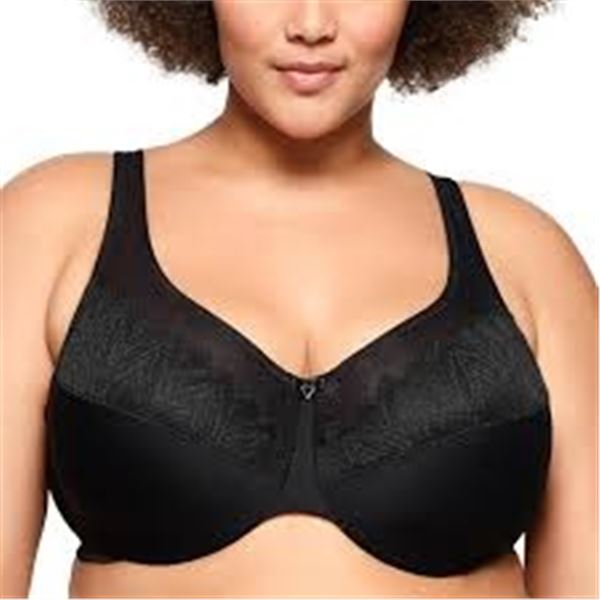 NEW GLAMORISE BLACK BRA 46G