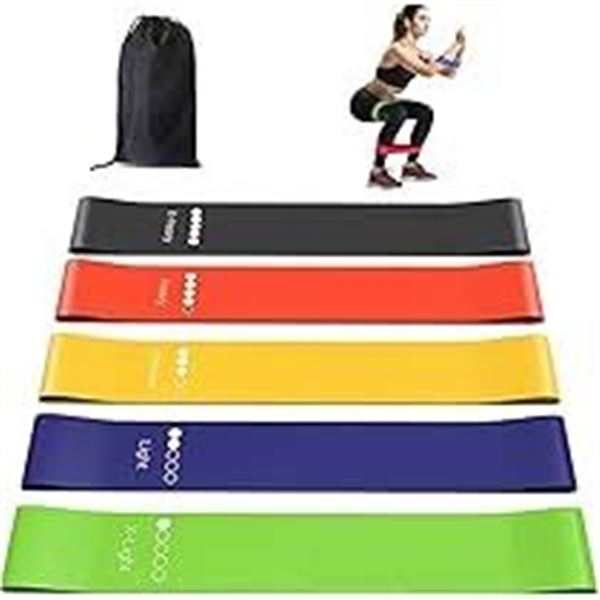 NEW WITH BOX 5 PIECE KUNOVO RESISTANCE LOOP BANDS
