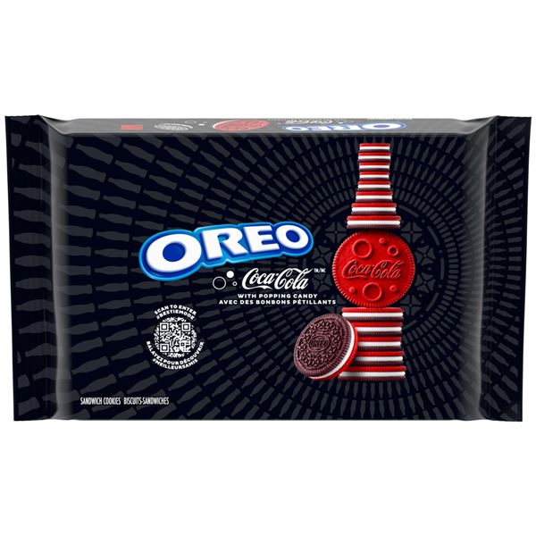 NEW 2 X 303G OREO COCA COLA POPPING CANDY