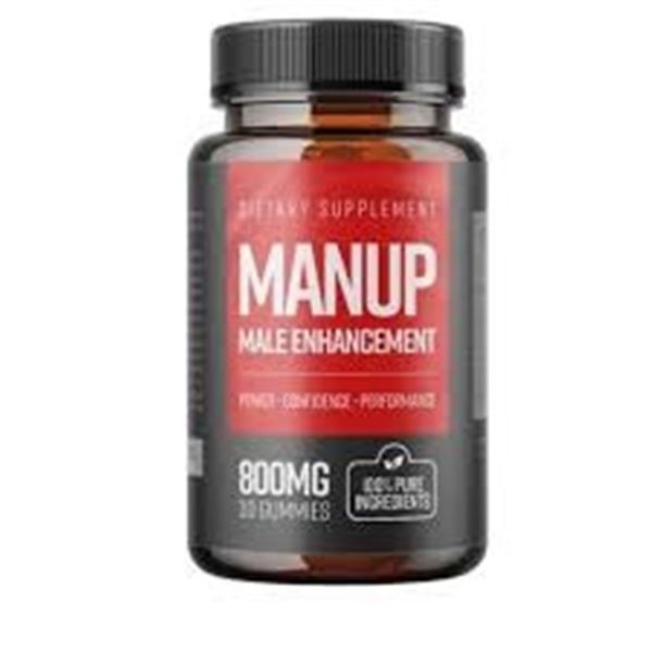 NEW 30 GUMMIES MANUP MALE SUPPORT 800MG