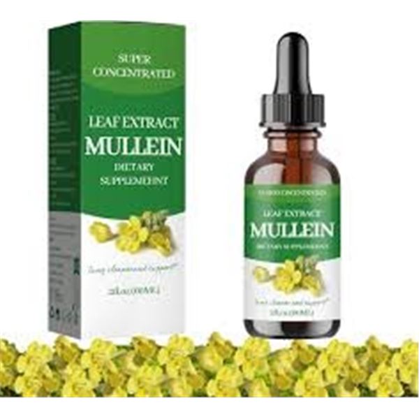 NEW 120ML SUPER CONCENTRATED MULLEIN LIQUID DROPS