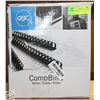 Image 1 : NEW REPACKED GBC COMBBIND 500 SHEETS BLACK 2"