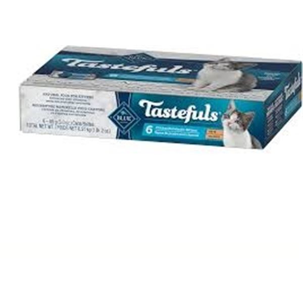 NEW 6 X 85G BLUE BUFFALO TASTEFULS KITTEN PATE