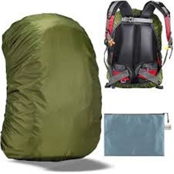 NEW EVOTOPF WATERPROOF BACKPACK COVER 30-40L GREEN