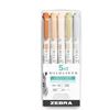 Image 1 : NEW PACK OF 5 MILD LINER HIGHLIGHTER ZEBRA