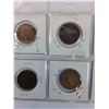 Image 5 : (13) Canadian One Cent Coin Colletion: Ranging From 1800's-1900's