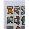 Image 2 : (9) Marvel Vintage Collector Sticker Cards - 1976