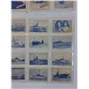 Image 3 : (2) Sheets of Vintage Tobacco Collector Cards: Planes & Boats