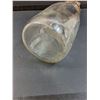 Image 5 : Vintage One Quart Oil Glass Bottle w/Metal Spout - 15" x 4.5"