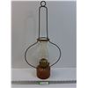 Image 1 : Vintage Hanging Oil Lamp - 25" x 12" x 5"