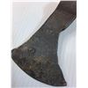 Image 2 : Hand Forged Axe Fur Trade Head - Stamped KRJ - 5" x 3"