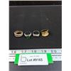 Image 1 : (3) Green Gem Womens Rings - Size 7 & 8