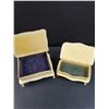 Image 2 : French Ivory: (2) Trinket/Jewelry Boxes
