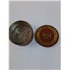 Image 2 : Hudson's Bay Tobacco Collectors Tin - 3.5" Diameter
