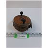 Image 1 : Vintage Wood Fishing Reel - 5" x 2.5"