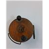 Image 5 : Vintage Wood Fishing Reel - 5" x 2.5"