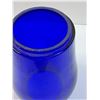 Image 3 : Vintage Cobalt Blue Glass Lamp Shade - 6.5" x 4.5"
