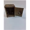 Image 2 : National Safe Money Coin Bank - Some Wear - 5" x 3.5" x 3.5"
