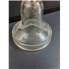 Image 2 : Clear Glass Kerosene/Oil Lamp Base -10" x 5.5"