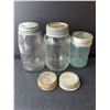 Image 3 : Robin Hood Flour Bag, (3) Glass Jars, Ceramic Creamer
