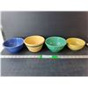Image 1 : (4) Vintage Stoneware Bowls