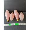 Image 1 : (4) Mid Century Pink 60W Bulbs