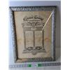 Image 1 : Grand Lodge Free Masons Framed Acceptance Poster 21.5" x 17"