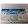 Image 1 : (3) Allis Chamlers Sask. Valley Machinery Headquarters Wall Calendars- 1961/62/63