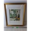 Image 1 : Framed Norman Rockwell Painting, Boy in Doctor's Office 22" x 18"
