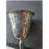 Image 4 : (2) Silver Plated Copper & Brass Wine Glasses, Silver Plated Brass Single Flower Stand