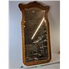 Image 1 : #Vintage Wood Mirror 45.5" Tall x 21" Wide, Some Repair Needed.  CANNOT SHIP