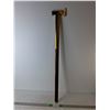 Image 1 : # Wood & Metal Decorative Cane 36" Tall  -  Pickup