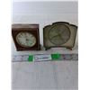 Image 1 : (2) Vintage Alarm Clocks- Seth Thomas & Mauthe, As Is