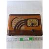 Image 1 : # Vintage Wooden Viking Radio- As Is
